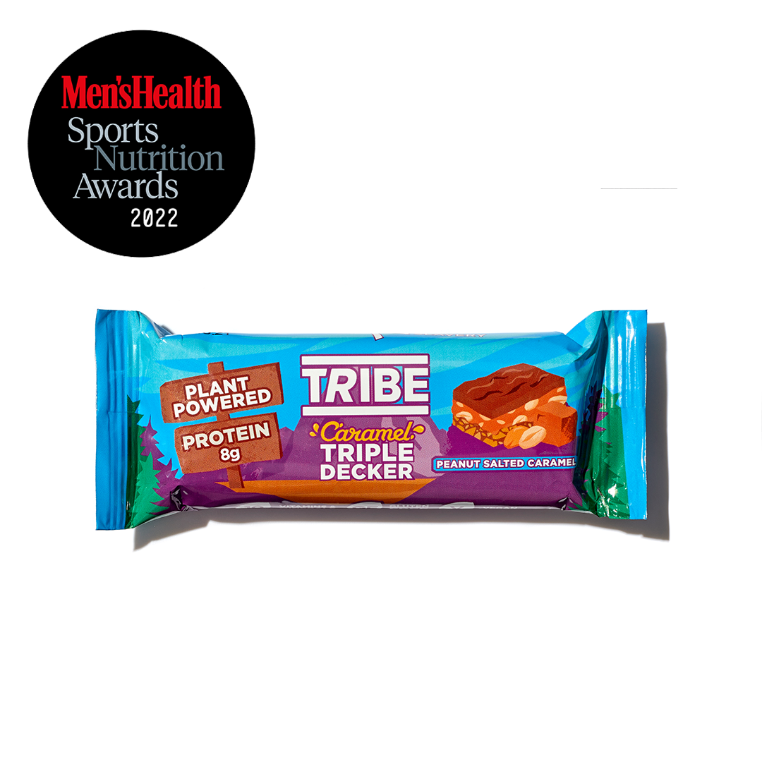 Tribe Nut Butter Triple Decker Peanut Salted Caramel Tribe Nut Butter Triple Decker Peanut Salted Caramel